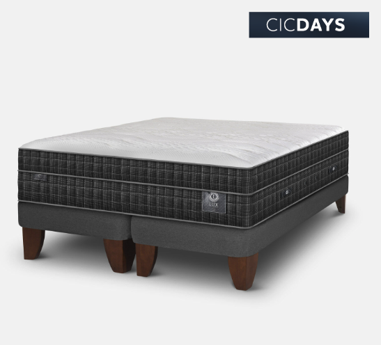 Cama Europea King Lux
