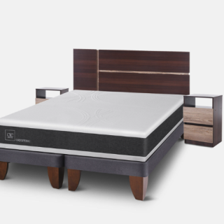 Cama Europea King Ortopedic + Set Enio