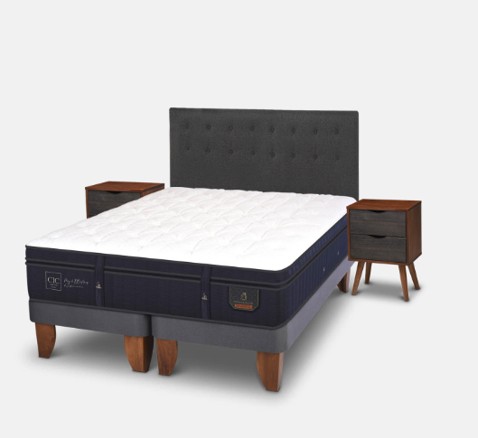 Cama Europea King Super Premium + Set Éufrates