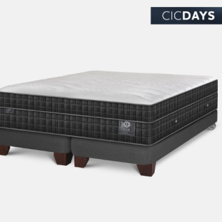 Cama Europea Super King Lux Base Dividida Baja