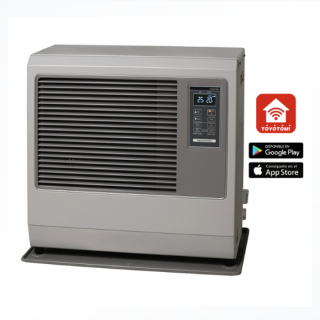 Estufa a Kerosene Tiro Forzado Wi-Fi 9,6 kW Láser-73W