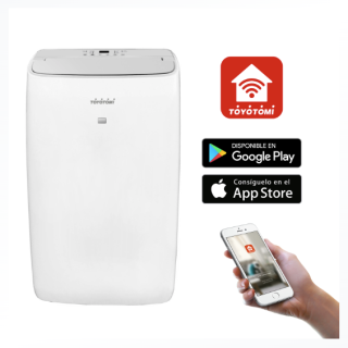 Aire Acondicionado Portátil Wi-Fi AC-NV12BW